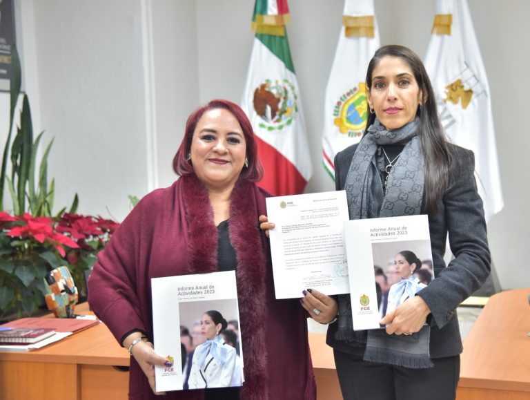 DESTACA PRESIDENTA DEL CONGRESO LOS RESULTADOS PRESENTADOS POR LA FGE