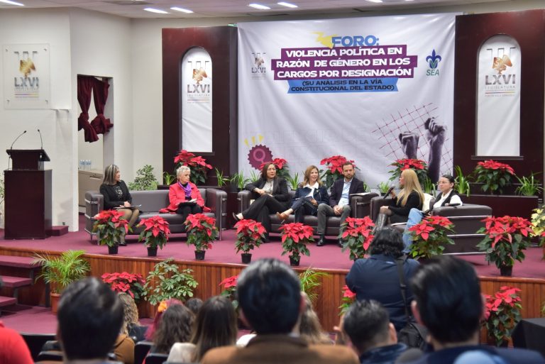 DIALOGAN EN EL CONGRESO SOBRE VIOLENCIA POLÍTICA POR RAZÓN DE GÉNERO