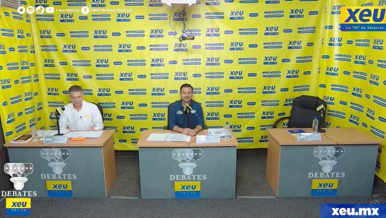 CON IDEAS Y PROPUESTAS MIGUEL ÁNGEL YUNES SE PRESENTA EN EL DEBATE DE LA XEU