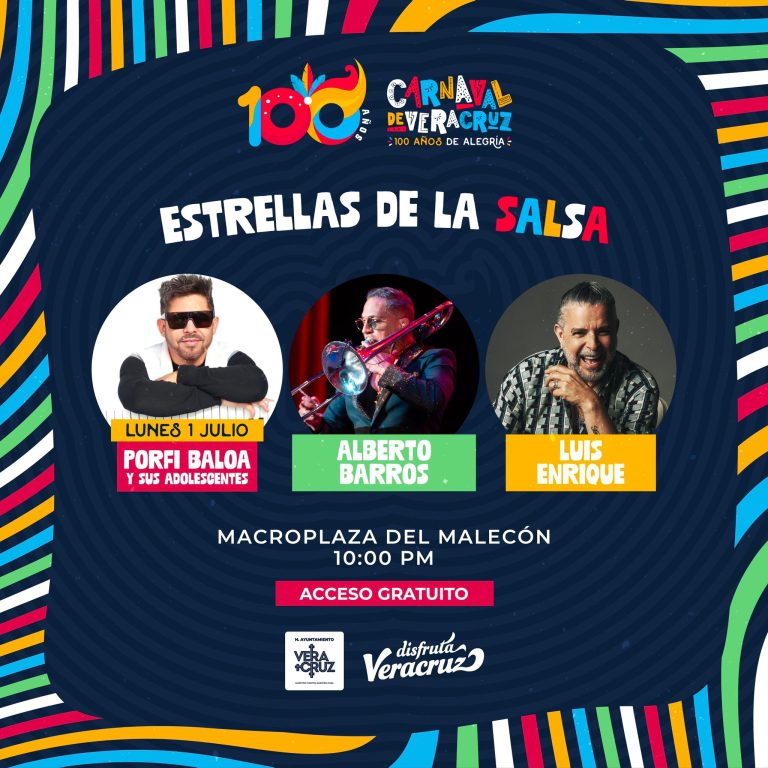 PORFI BALOA, ALBERTO BARROS Y LUIS ENRIQUE EN EL CARNAVAL 2024