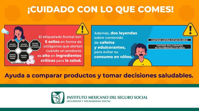 RECOMIENDA IMSS VERACRUZ SUR A EVITAR CONSUMO DE PRODUCTOS PROCESADOS
