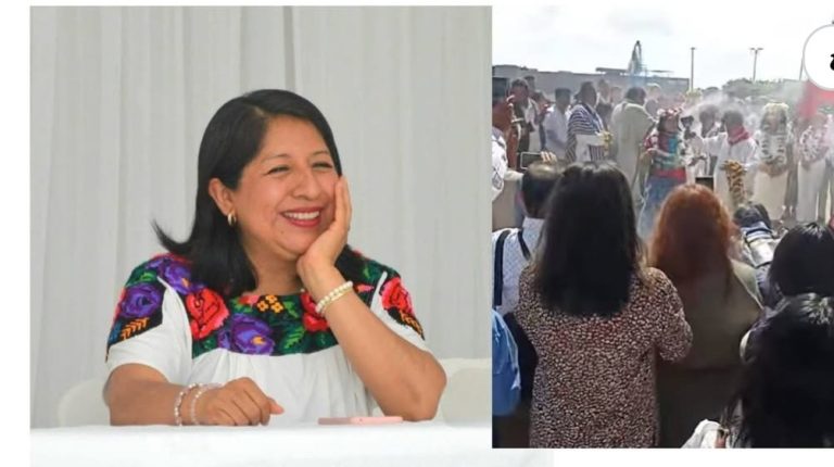 VERGONZOSO: PODER JUDICIAL DE VERACRUZ SE CONVIERTE EN UN CIRCO ESOTÉRICO, CHAMANES Y LIMPIAS CON RUDA