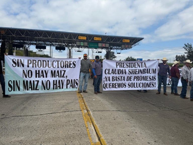 PRODUCTORES DEL PAÍS REALIZAN PARO NACIONAL; EXIGEN PRECIO JUSTO AL MAÍZ Y MAYORES APOYOS AL CAMPO