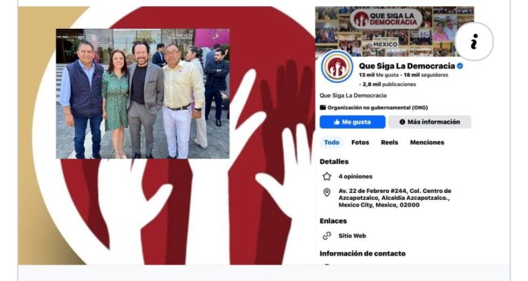 FRAUDE ELECTORAL: NUEVO PARTIDO POLÍTICO NACIONAL AFÍN A MORENA «QUE SIGA LA DEMOCRACIA»