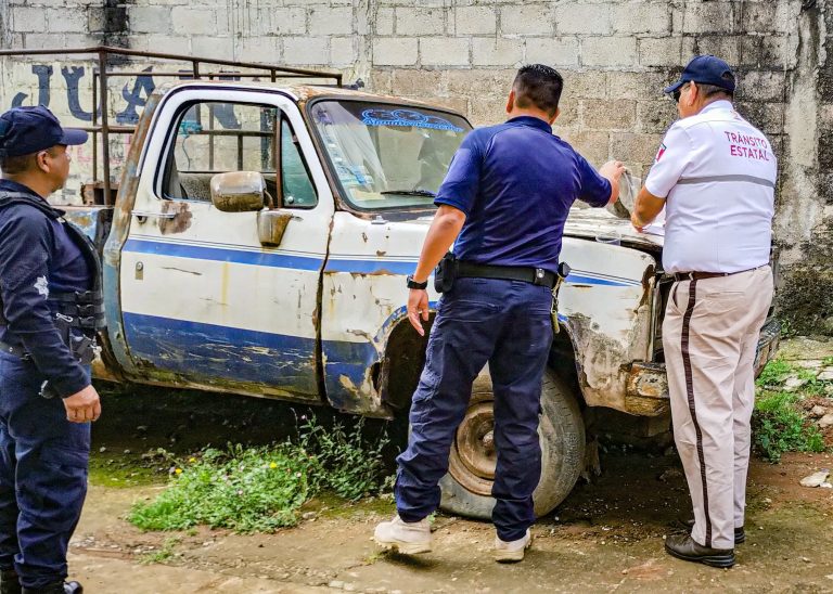 NOTIFICAN POR RETIRO DE AUTOS MACETA EN IXHUATLÁN DEL CAFÉ
